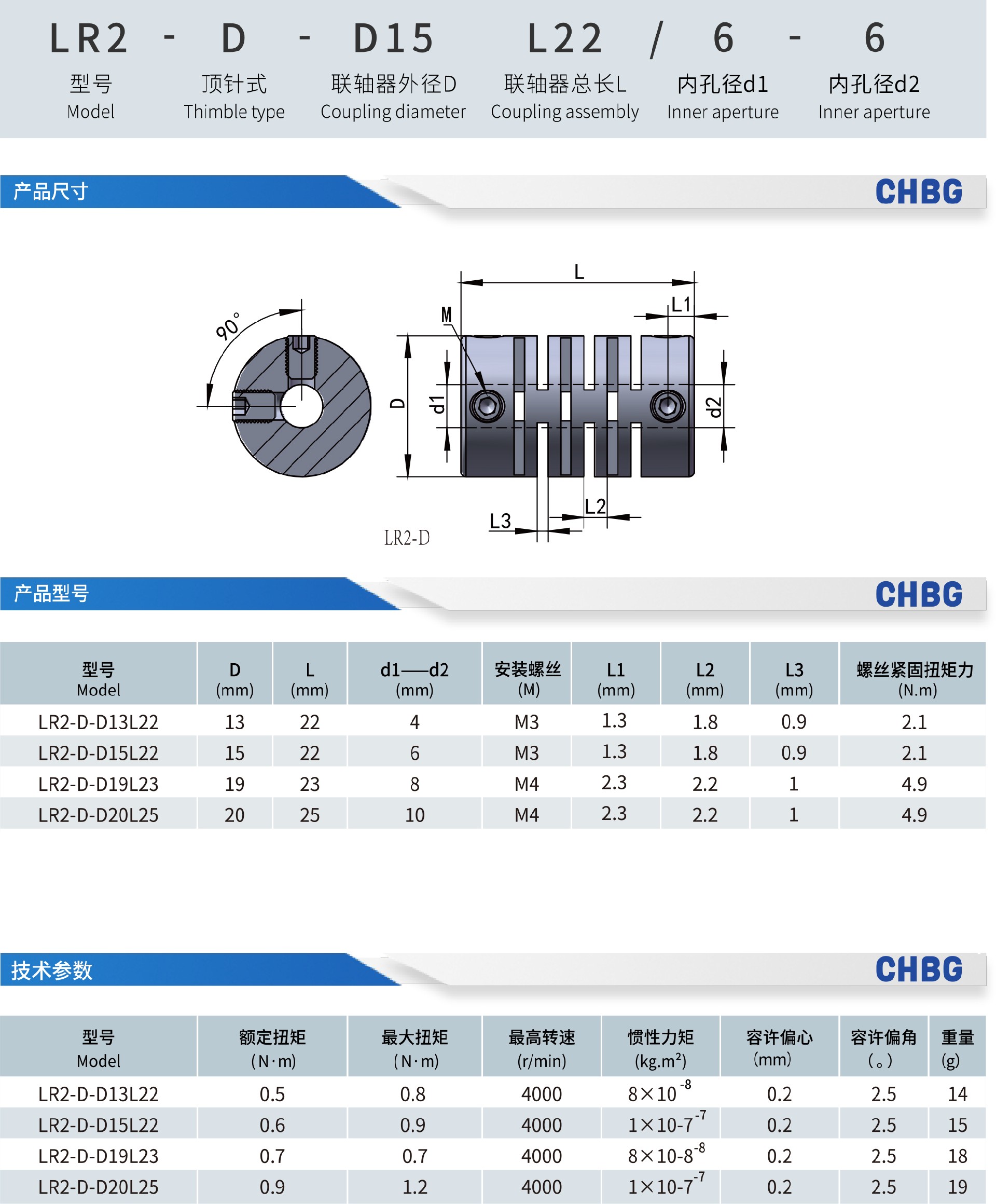 LR2塑料联轴器